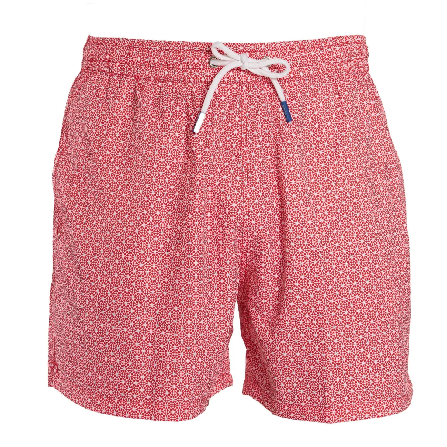 COSTUME DA BAGNO ROSSO Macrofantasia fiore