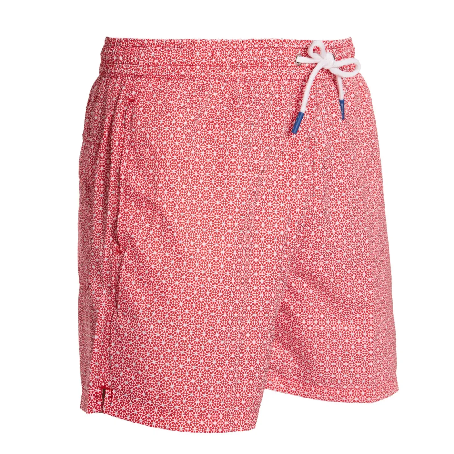 COSTUME DA BAGNO ROSSO Macrofantasia fiore