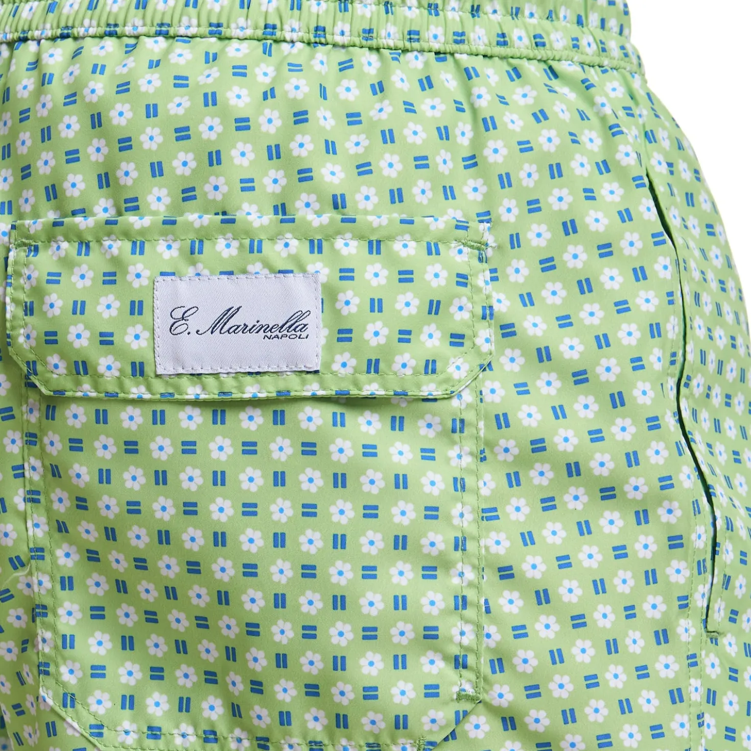 COSTUME DA BAGNO VERDE CHIARO Microfanatsia fiore
