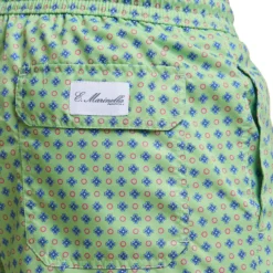 COSTUME DA BAGNO VERDE CHIARO Microfantasia fiore