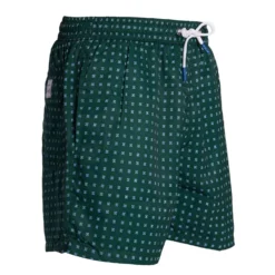 COSTUME DA BAGNO VERDE SCURO Macrofantasia fiore