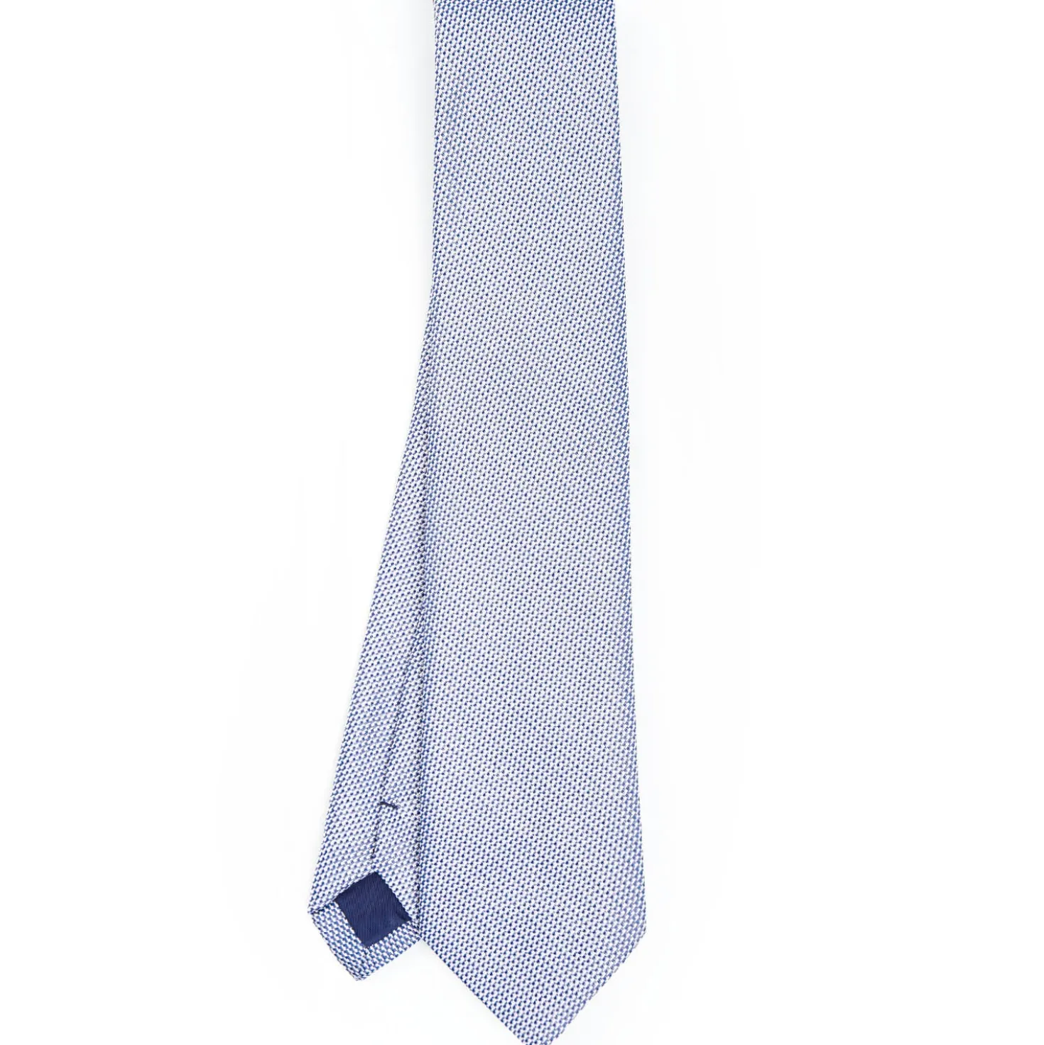 CRAVATTA CERIMONIA BLU In seta jacquard