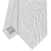 CRAVATTA CERIMONIA GRIGIO CHIARO In seta jacquard
