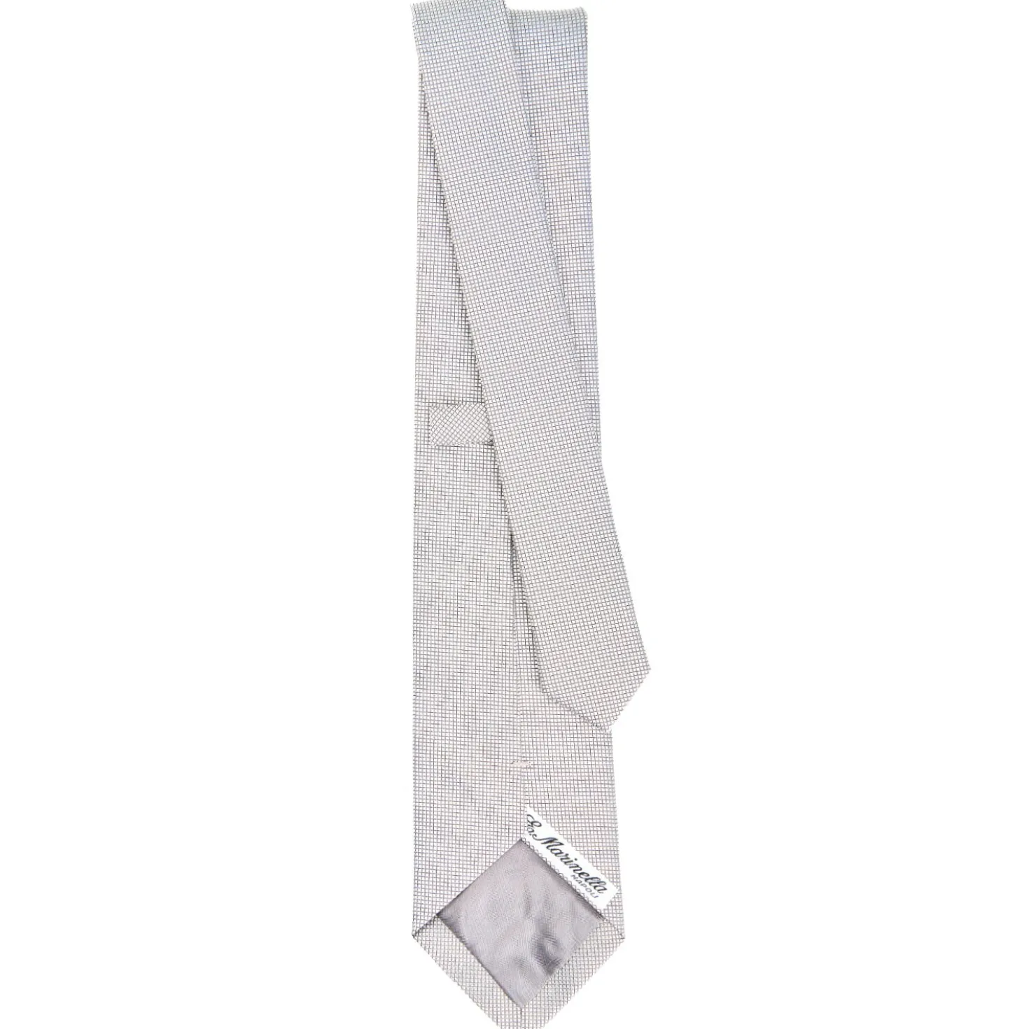 CRAVATTA CERIMONIA GRIGIO CHIARO In seta jacquard