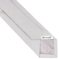CRAVATTA CERIMONIA GRIGIO CHIARO In seta jacquard