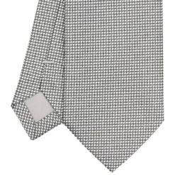 CRAVATTA CERIMONIA GRIGIO SCURO In seta jacquard