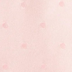CRAVATTA CERIMONIA IN RASO DI SETA ROSA Pois