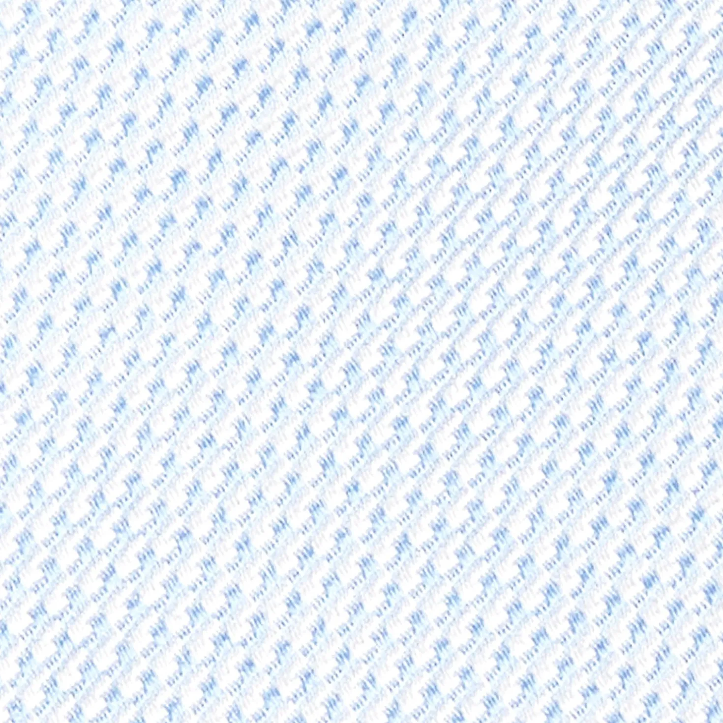 CRAVATTA CERIMONIA IN SETA JACQUARD AZZURRA Microfantasia geometrica