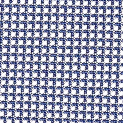 CRAVATTA CERIMONIA IN SETA JACQUARD BLU Microfantasia geometrica