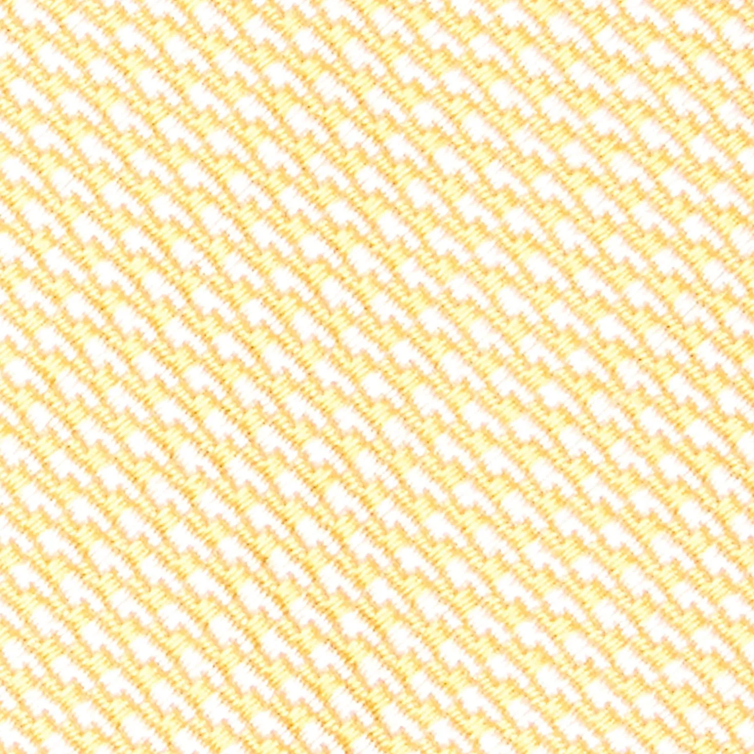 CRAVATTA CERIMONIA IN SETA JACQUARD GIALLA Microfantasia geometrica