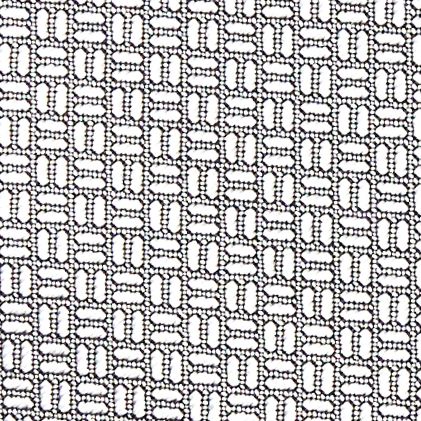CRAVATTA CERIMONIA IN SETA JACQUARD GRIGIO CHIARO Microfantasia geometrica