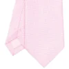 CRAVATTA CERIMONIA In seta jacquard rosa