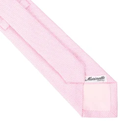 CRAVATTA CERIMONIA In seta jacquard rosa
