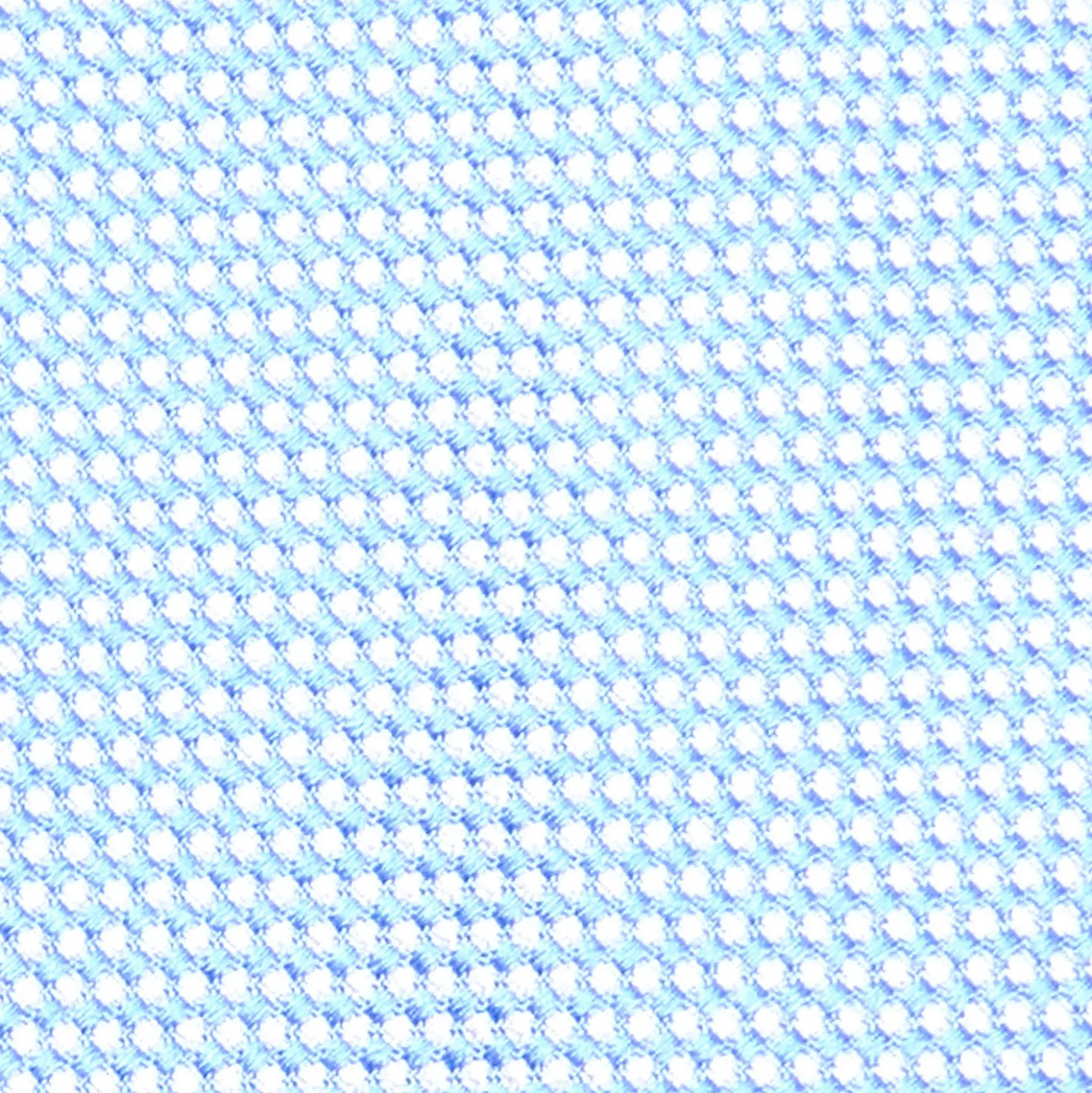 CRAVATTA CERIMONIA IN SETA JACQUARD AZZURRA Microfantasia geometrica