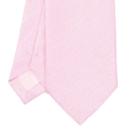 CRAVATTA CERIMONIA In seta jacquard rosa