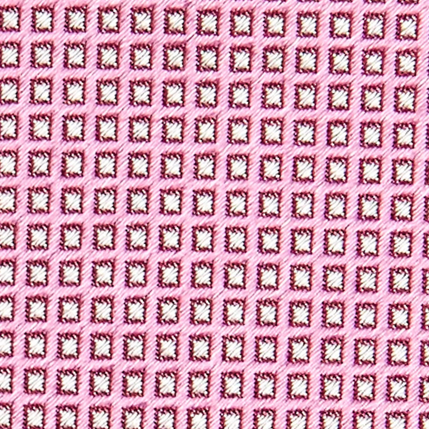 CRAVATTA CERIMONIA ROSA In seta jacquard