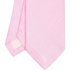 CRAVATTA CERIMONIA ROSA In seta jacquard
