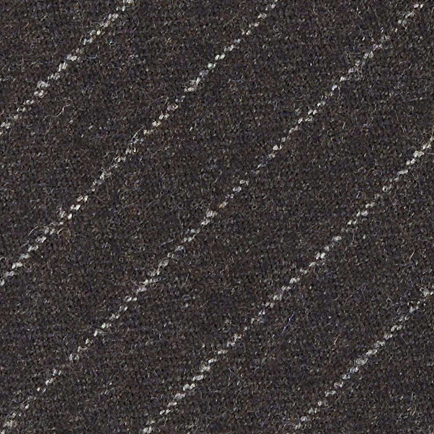 CRAVATTA CLASSICA IN LANA SFODERATA GRIGIO SCURO Rigata