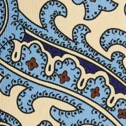 CRAVATTA DONNA CLASSICA IN SETA STAMPATA BIANCA Archivio inspiration