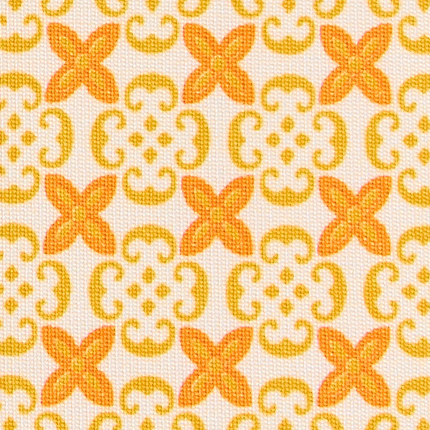 CRAVATTA DONNA CLASSICA IN SETA STAMPATA GIALLA Microfantasia inspirazione foulard
