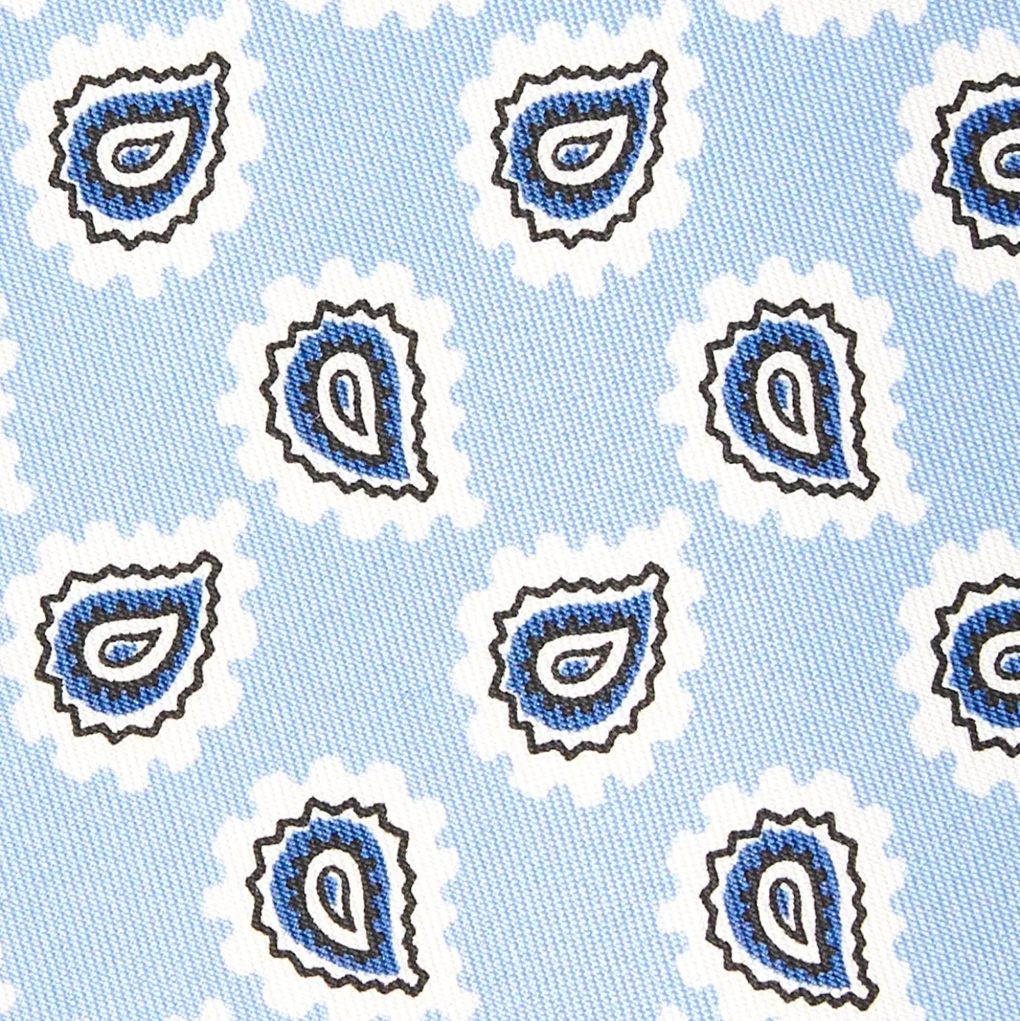 CRAVATTA IN SETA AZZURRA Collezione archivio anno 1931