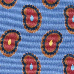 CRAVATTA IN SETA AZZURRO POLVERECollezione heritage