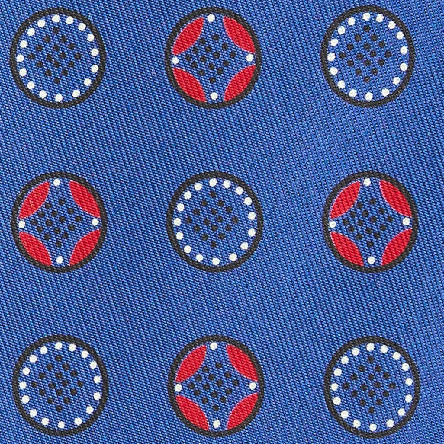CRAVATTA IN SETA BLUETTE Collezione archivio anno 1951