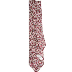 CRAVATTA IN SETA BORDEAUX Collezione archivio anno 1952
