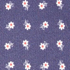 CRAVATTA IN SETA E ORANGE FIBER BLU Collezione orange fiber