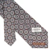 CRAVATTA IN SETA MARRONE SCURO Collezione archivio anno 1985