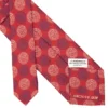 CRAVATTA IN SETA ROSSA Collezione archivio anno 1978