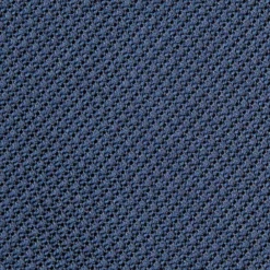 CRAVATTA SARTORIALE BLU In garza di seta