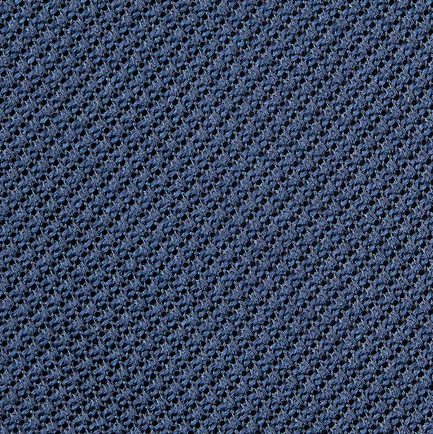 CRAVATTA SARTORIALE BLU In garza di seta