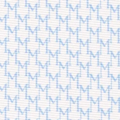 CRAVATTA SARTORIALE CLASSICA IN SETA BIANCA Microfantasia m geometrica