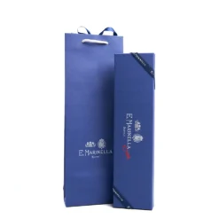 CRAVATTA SARTORIALE CLASSICA IN SETA BLU SCURO Collezione san valentino