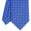 CRAVATTA SARTORIALE CLASSICA IN SETA BLUETTE Microfantasia fiore