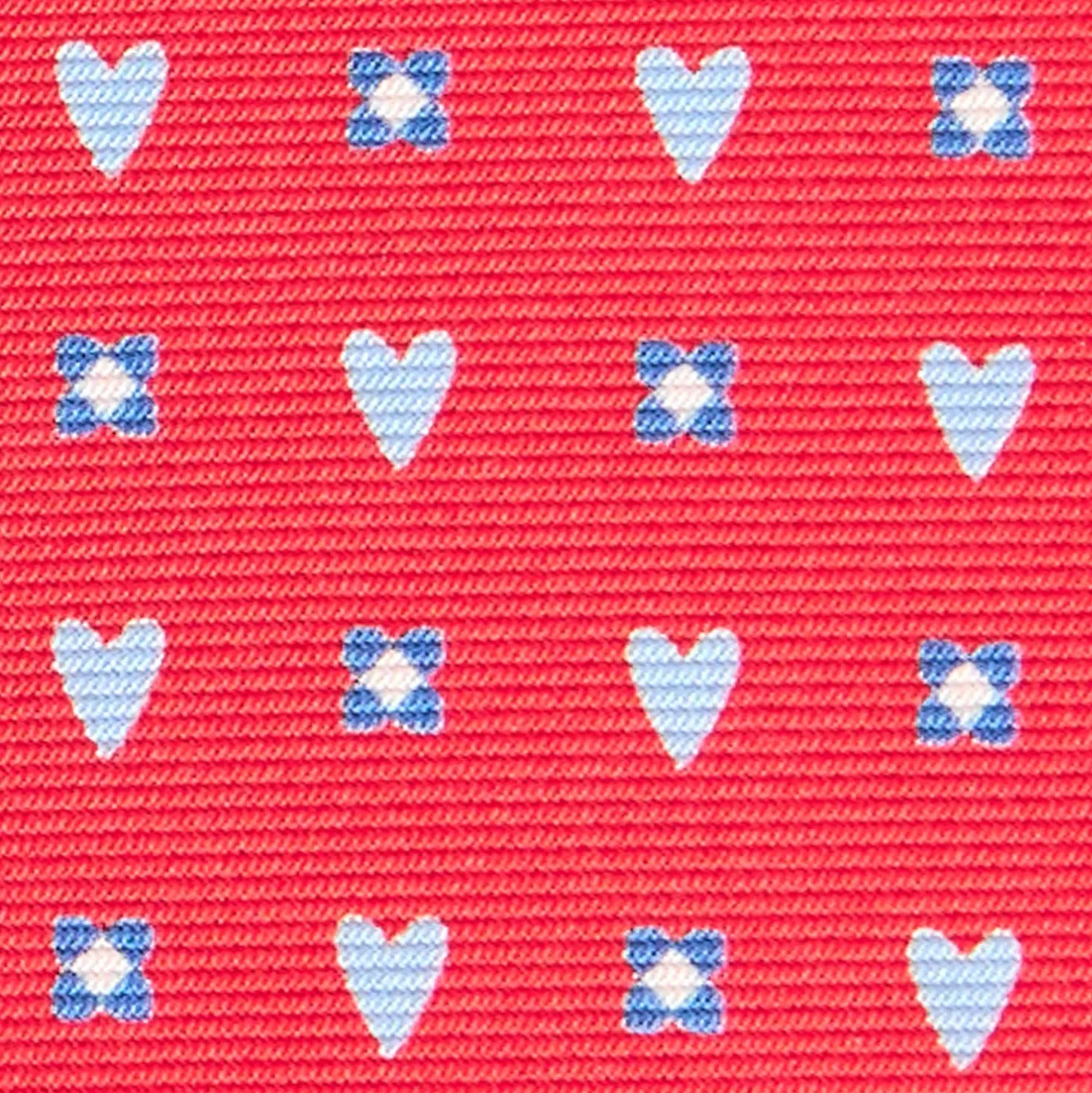 CRAVATTA SARTORIALE CLASSICA IN SETA ROSSA Collezione san valentino