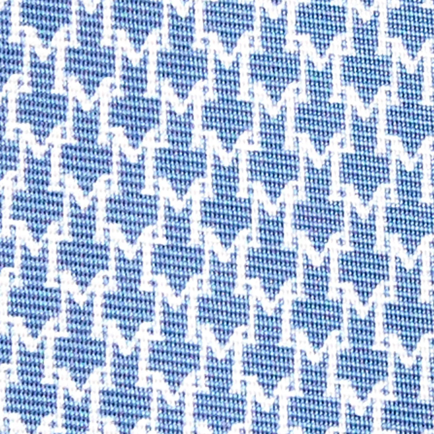 CRAVATTA SARTORIALE CLASSICA IN SETA BLU Microfantasia m geometrica