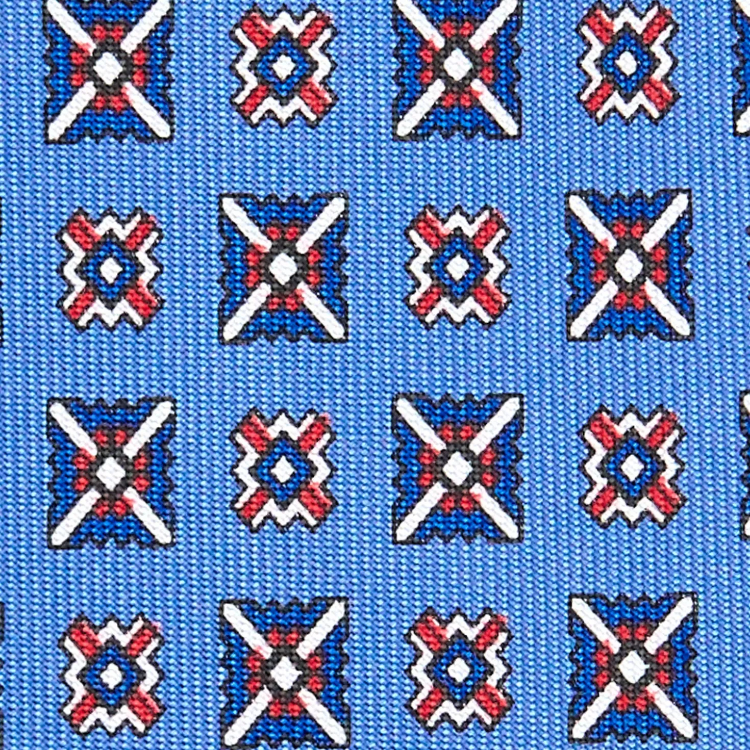CRAVATTA SARTORIALE EXTRA LONG IN SETA AZZURRO POLVERE Collezione heritage