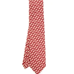 CRAVATTA SARTORIALE EXTRA LONG IN SETA BORDEAUX Collezione heritage
