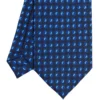 CRAVATTA SARTORIALE EXTRA LONG IN SETA BLU SCURO Collezione heritage