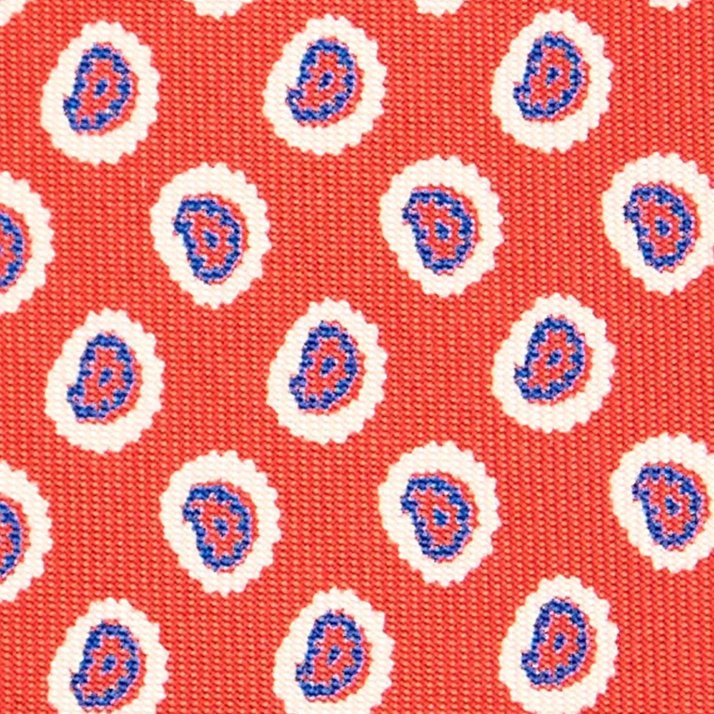 CRAVATTA SARTORIALE EXTRA LONG IN SETA ROSSA Collezione heritage