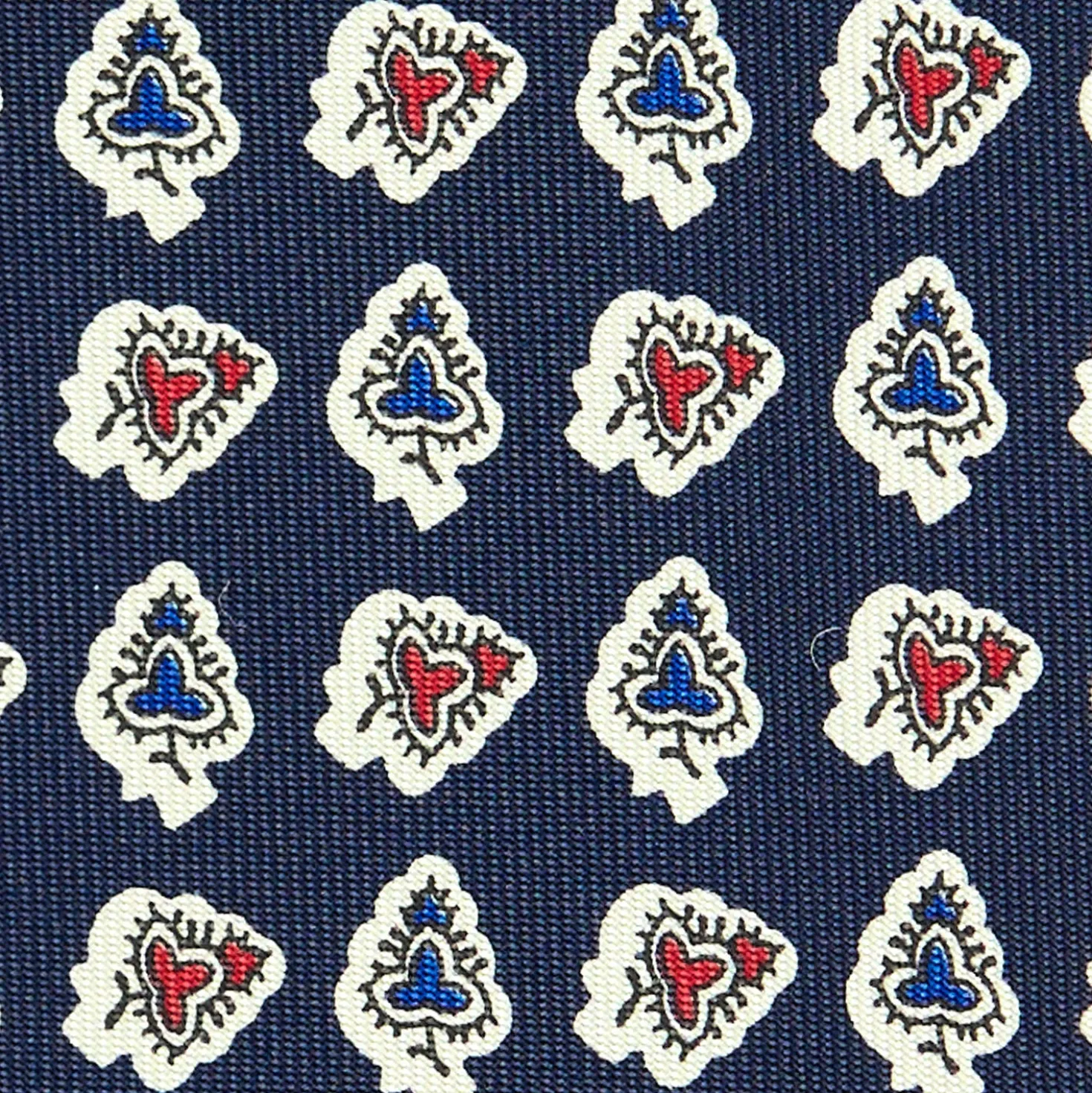 CRAVATTA SARTORIALE EXTRA LONG IN SETA BLU SCURO Collezione heritage