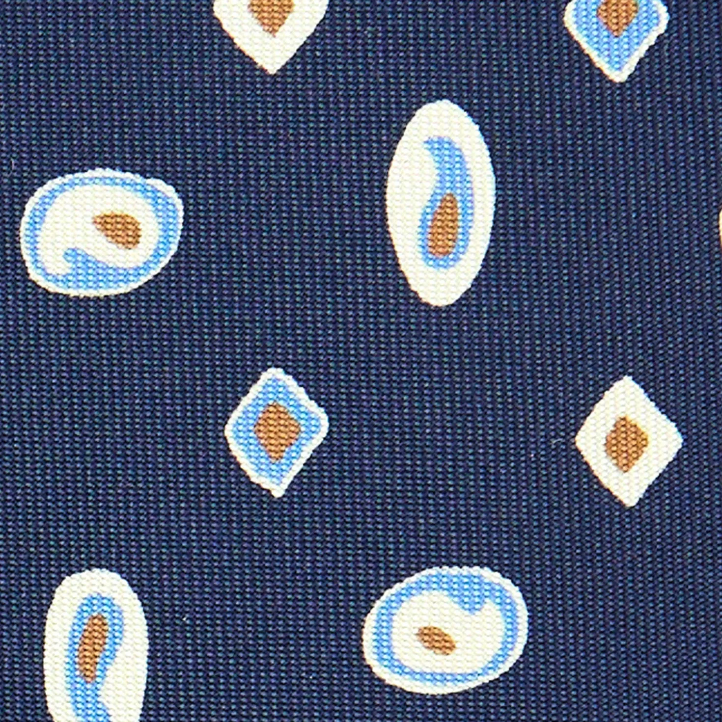 CRAVATTA SARTORIALE EXTRA LONG IN SETA BLU SCURO Collezione heritage