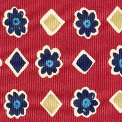 CRAVATTA SARTORIALE EXTRA LONG IN SETA BORDEAUX Collezione heritage