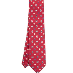 CRAVATTA SARTORIALE EXTRA LONG IN SETA BORDEAUX Collezione heritage
