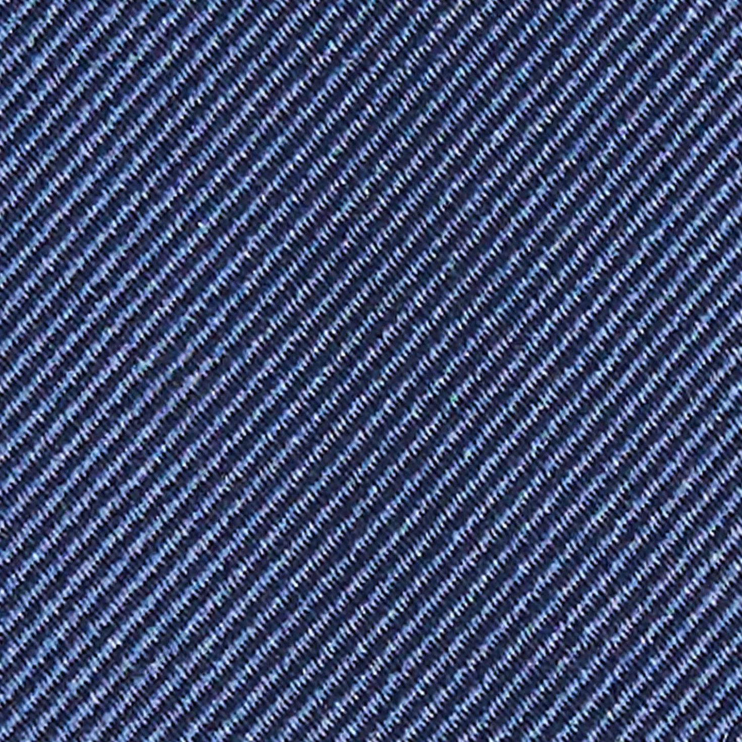 CRAVATTA SARTORIALE IN SETA JACQUARD BLU Tinta unita