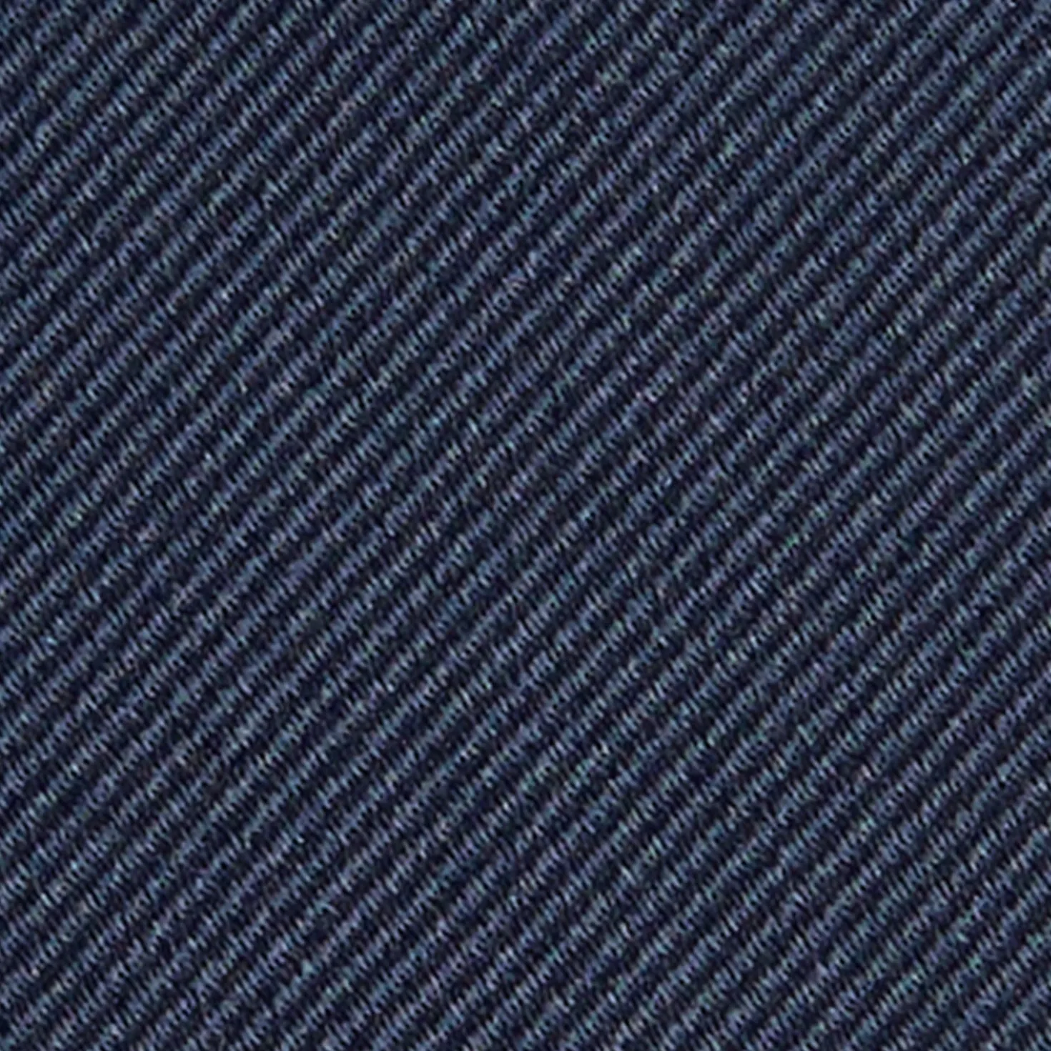 CRAVATTA SARTORIALE IN SETA JACQUARD BLU SCURO Tinta unita