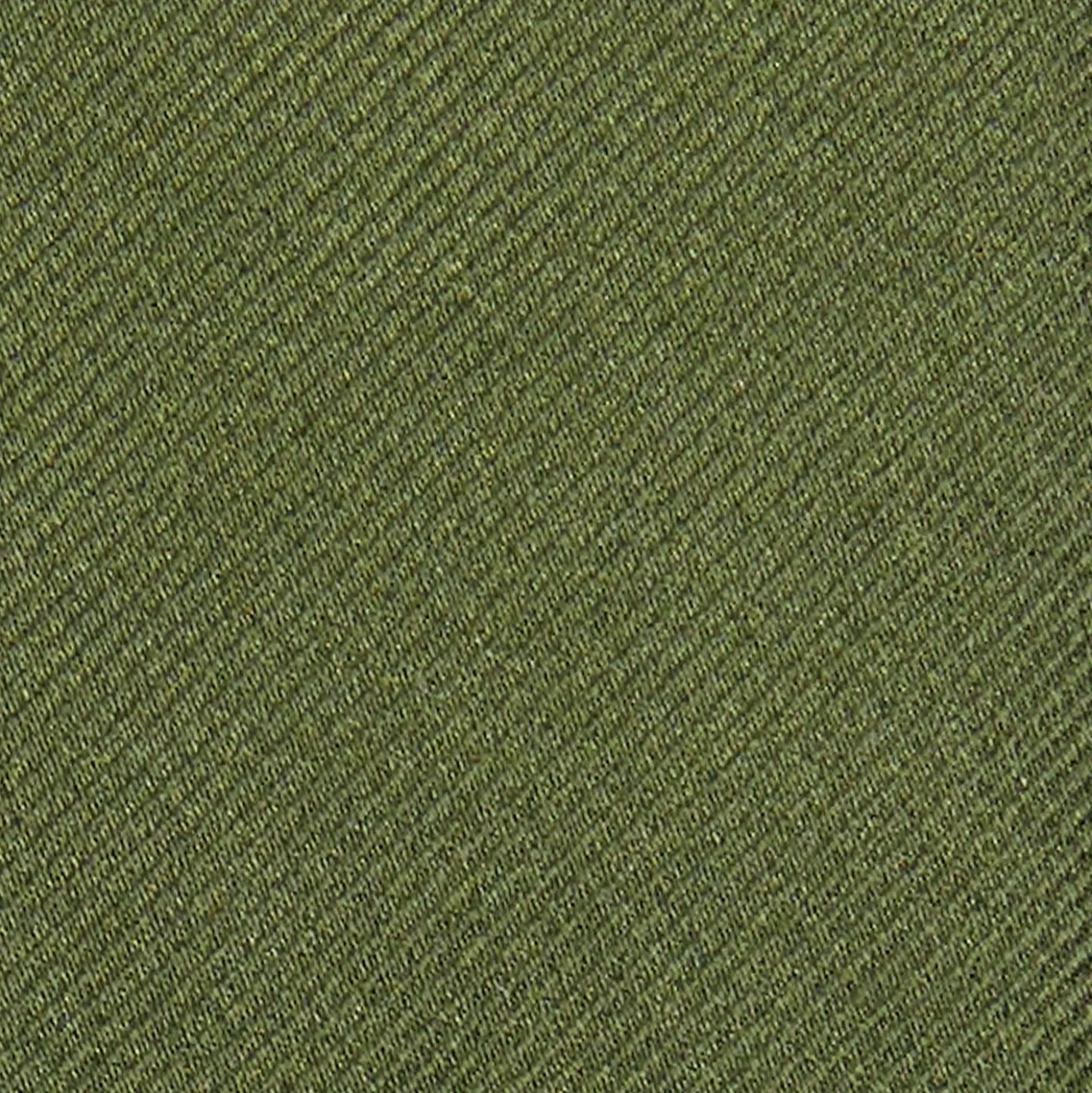 CRAVATTA SARTORIALE SETA JACQUARD VERDE OLIVA Tinta unita