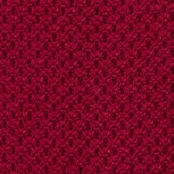 CRAVATTA TRICOT IN CASHMERE BORDEAUX Tinta unita